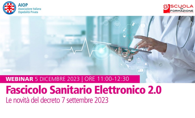 2023 -  Fascicolo Sanitario Elettronico