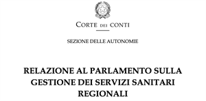 Gestione servizi regionali. Depositata Relazione Corte dei Conti esercizi 2022-2023