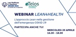 COVID 19 - L’approccio Lean nella gestione dell’emergenza