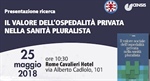 Il valore sociale dell’ospedalità privata nella sanità pluralista